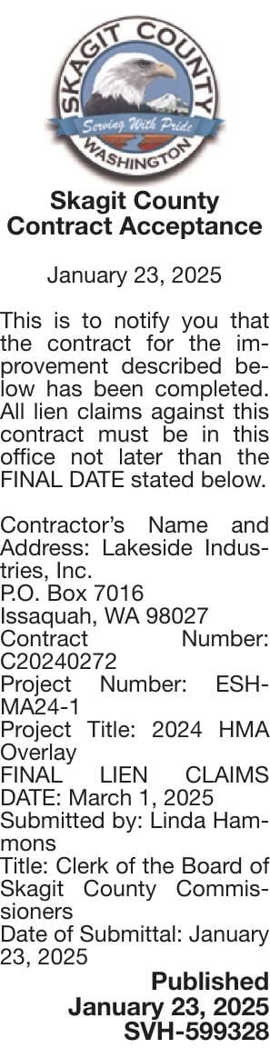 SVH-599328 contract acceptance 1/23/25