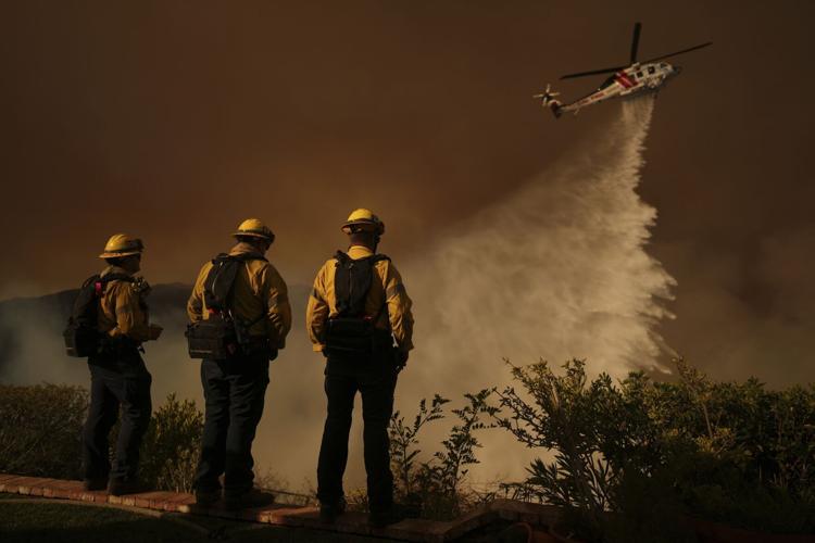 California Wildfires Trump Water