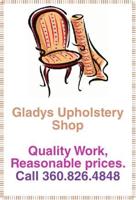 Gladys Upholstery Shop Quality